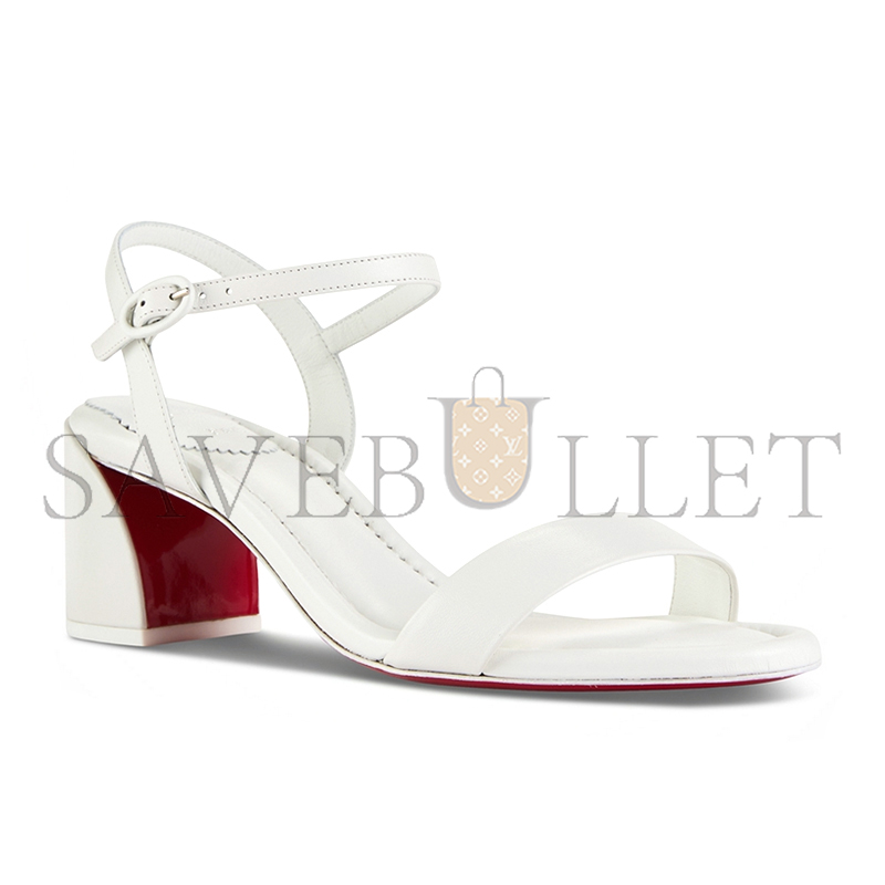 CHRISTIAN LOUBOUTIN MISS JANE SANDAL 55MM SANDALS-NAPPA LEATHER 1240703W302